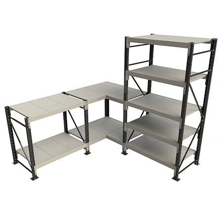 LS2-corner-bay-7.png Image of Shelving Freestanding Dexion Longspan2 Corner