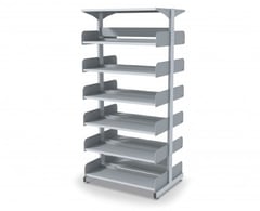 Precision-Library-Shelving_2.jpg Image of Shelving Library Dexion Precision2 DoubleSided Mobile