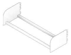3D Documentation Image of ShelvingAccessory Library Dexion Precision2 HangingBagRail