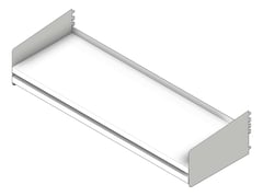3D Shaded Image of ShelvingAccessory Library Dexion Precision2 PullOutReferenceShelf