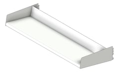 3D Shaded Image of ShelvingAccessory Library Dexion Precision2 UptiltEndplate