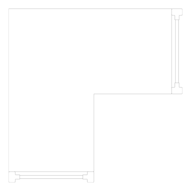 Plan Image of Shelving Freestanding Dexion Longspan2 Corner