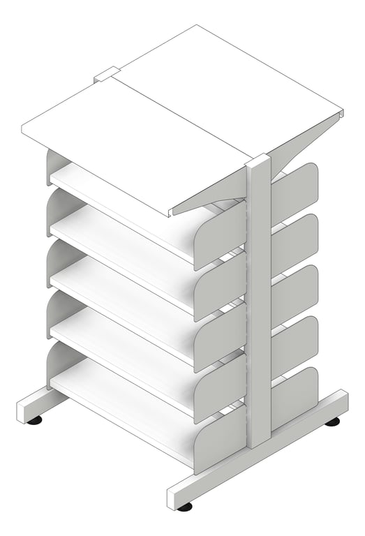Navigate to Shelving Library Dexion Precision2 DoubleSided