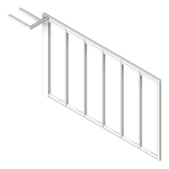 3D Shaded Image of OperableWall RemoteStack DormaHueppe Moveo