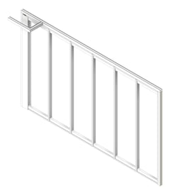 3D Shaded Image of OperableWall SideStack DormaHueppe Moveo
