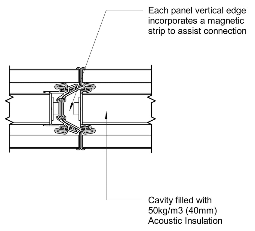Navigate to VF100 - U-Type - Standard Panel Joint - Protective Vertical Frame