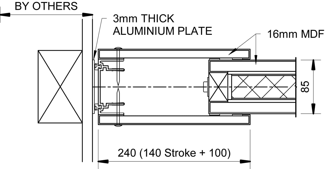 Navigate to VF85 - K-Type - Telescopic Element with Jamb