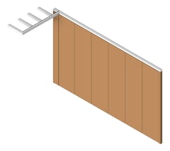 3D Shaded Image of OperableWall RemoteStack DormaHueppe Variflex