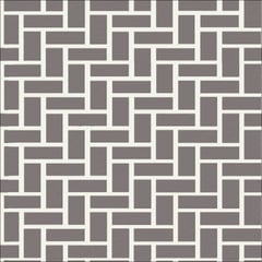 Image of Concrete Resurfacing DuluxAvista Stencil ClassicHerringbone Bluestone BluegumBase