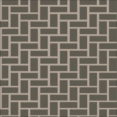  Image of Concrete Resurfacing DuluxAvista Stencil ClassicHerringbone Charcoal FrenchGreyBase