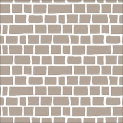  Image of Concrete Resurfacing DuluxAvista Stencil Cobblestone FrenchGrey WhiteBase