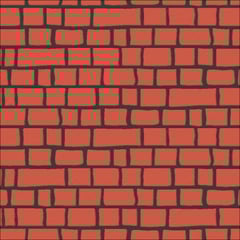  Image of Concrete Resurfacing DuluxAvista Stencil Cobblestone JetBlack BrickRedBase