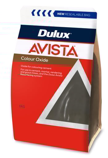 Avista Colour Oxide 1kg_HR.jpg Image of Concrete Resurfacing DuluxAvista ColourOxide Merino