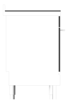 Left Image of Cooker Upright Electrolux Induction