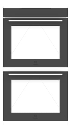 Front Image of Oven Electric Electrolux 600 Double