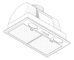 3D Documentation Image of Rangehood Integrated Electrolux 520