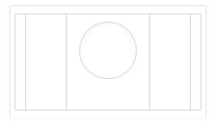 Plan Image of Rangehood Integrated Electrolux 520 BaffleFilter