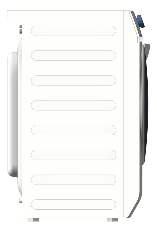 Left Image of Washer FrontLoad Electrolux DryerCombo