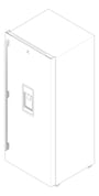 3D Documentation Image of Refrigerator SingleDoor Electrolux 466L