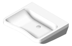 3D Shaded Image of Basin WallHung Enware Clinical