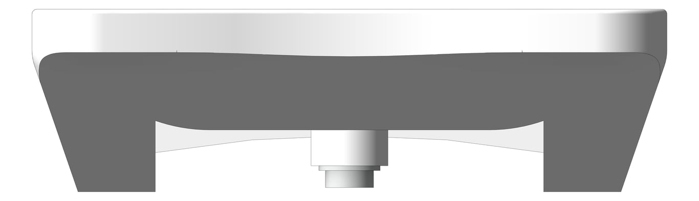 Front Image of Basin WallHung Enware Clinical