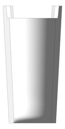 Front Image of Shroud Basin Enware Wellbeing TypeB 550mm