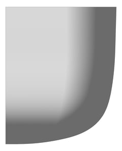 Left Image of Shroud Basin Enware Wellbeing TypeB 600mm