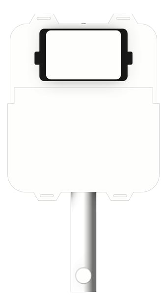 Front Image of Cistern WallHung Enware DualFlush FrontPress