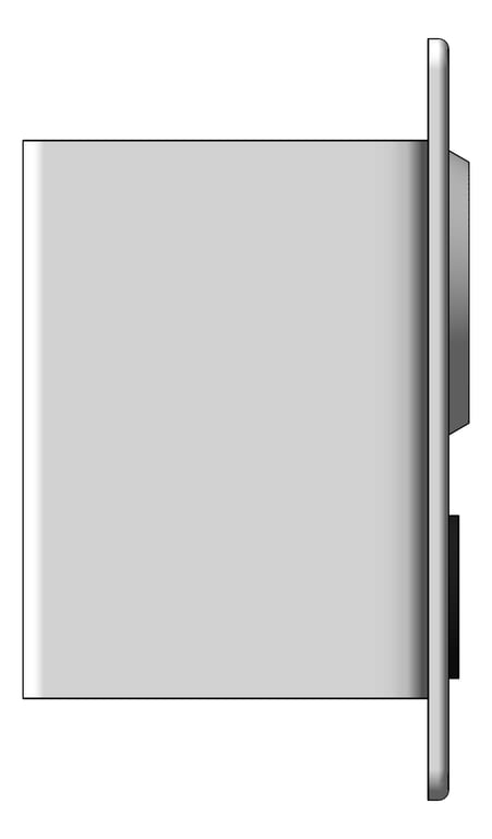 Left Image of FlushPlate Wall Enware Dual DuctAccess