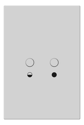 Front Image of FlushPlate Wall Enware Dual FrontAccess