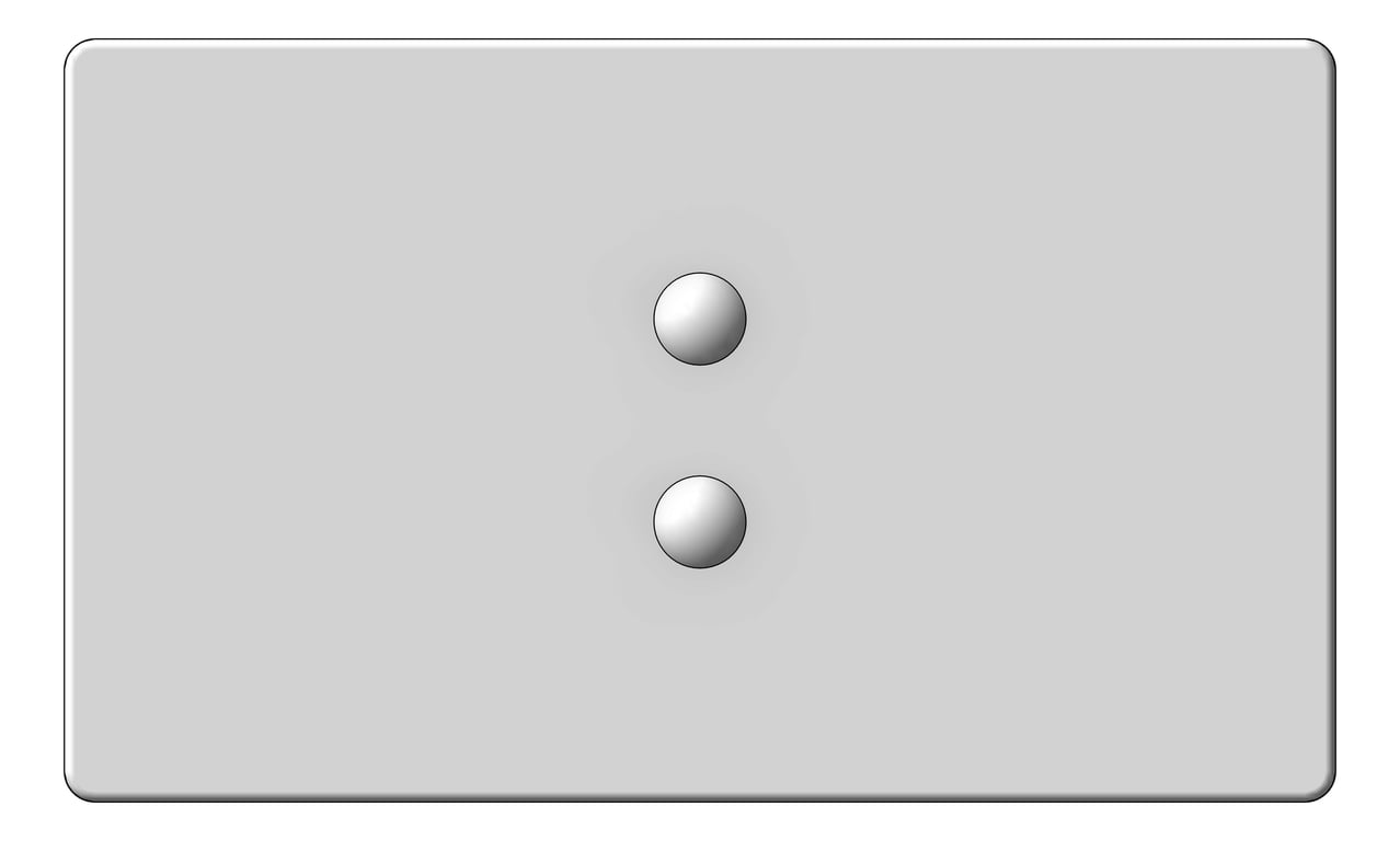 Front Image of FlushPlate Wall Enware OnOffDemand Sensor