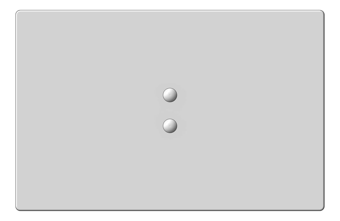Front Image of FlushPlate Wall Enware Sensor Urinal