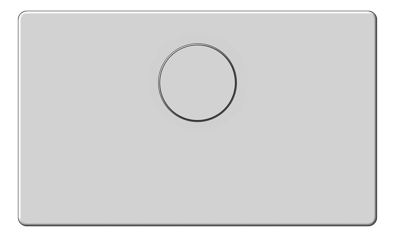 Front Image of FlushPlate Wall Enware Single DuctAccess