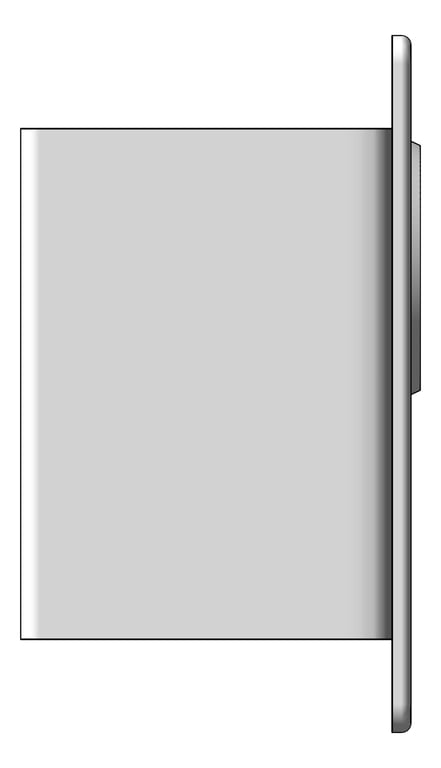 Left Image of FlushPlate Wall Enware Single DuctAccess