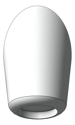 Front Image of Shower Wall Enware Custodian AntiLigature