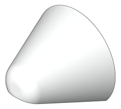 3D Shaded Image of Shower Wall Enware Detention