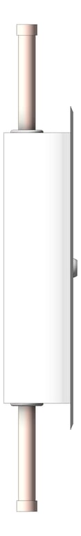 Left Image of Cabinet Wall Enware Aquablend HingedLid HotAndCold
