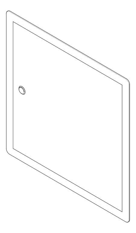Navigate to Cabinet Wall Enware Aquablend Hinged