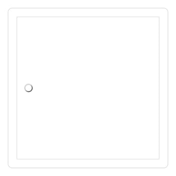 Front Image of Cabinet Wall Enware Aquablend Hinged