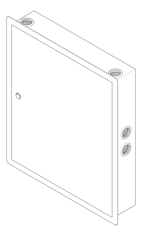 3D Documentation Image of Cabinet Wall Enware Restore SmartBoard