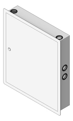 3D Shaded Image of Cabinet Wall Enware Restore SmartBoard