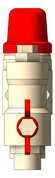 Left Image of MixerTap Wall Enware Aquablend TMV Emergency