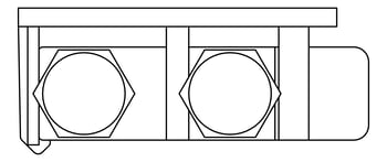 Plan Image of MixerTap Wall Enware Aquablend TMV Mini