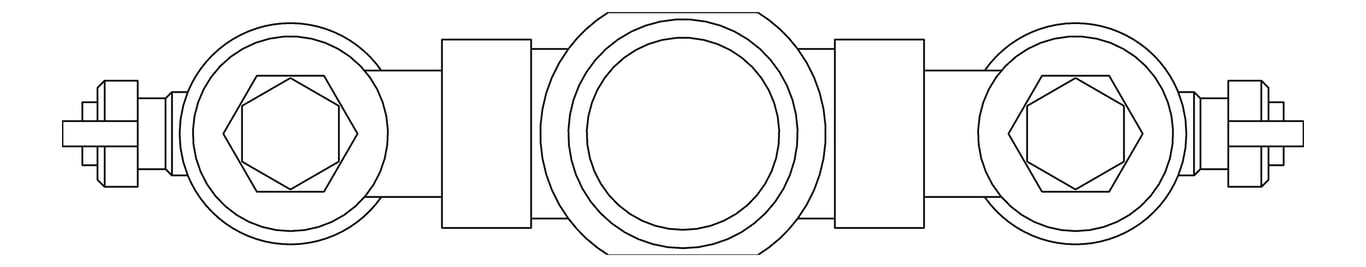 Plan Image of Tap Wall Enware Aquablend Megamix