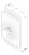 3D Documentation Image of MixerTap Shower Enware Aquablend Wall