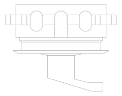 Plan Image of MixerTap Shower Enware Aquablend Wall