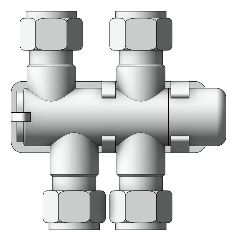 Front Image of MixerTap Wall Enware Aquablend