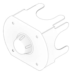 3D Documentation Image of MixerTap Wall Enware CustodianRestore ControlPanel