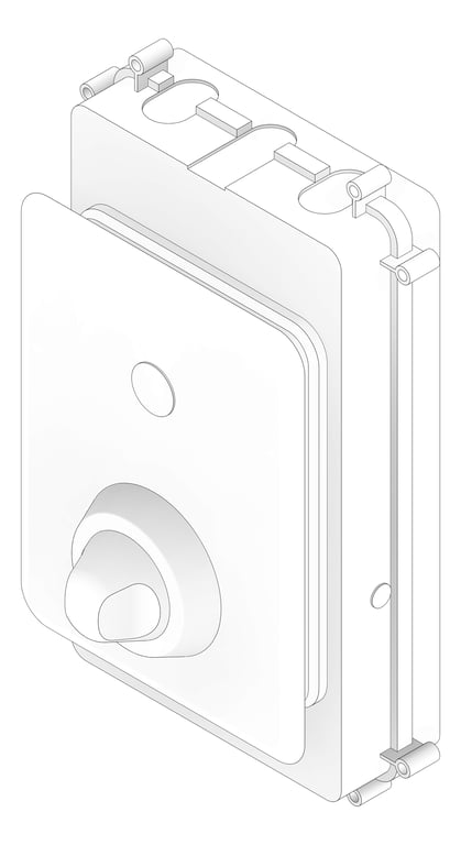 3D Documentation Image of MixerTap Wall Enware PiezoTime