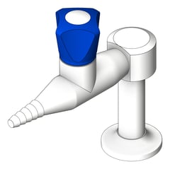 3D Shaded Image of Mixer Bench Enware Slimline Laboratory